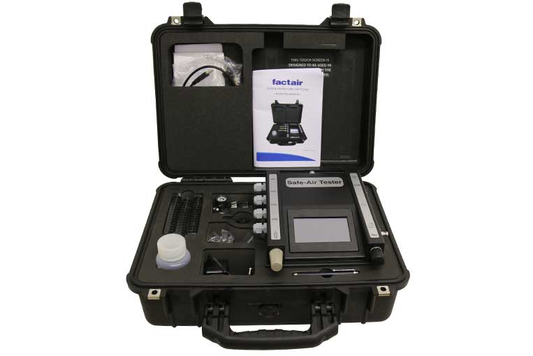 F4500 Safe Air Tester in Case