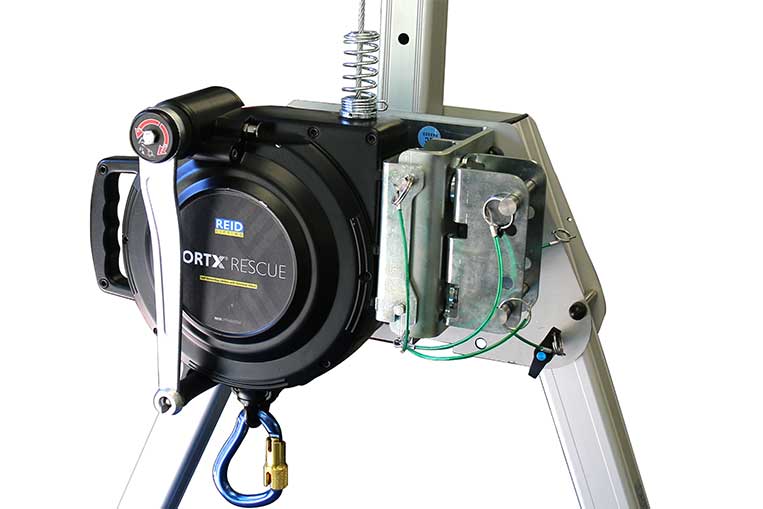 PortX mounted on a Reid Porta Gantry