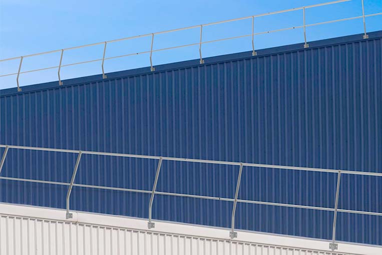 SK73 Inclined Guardrails